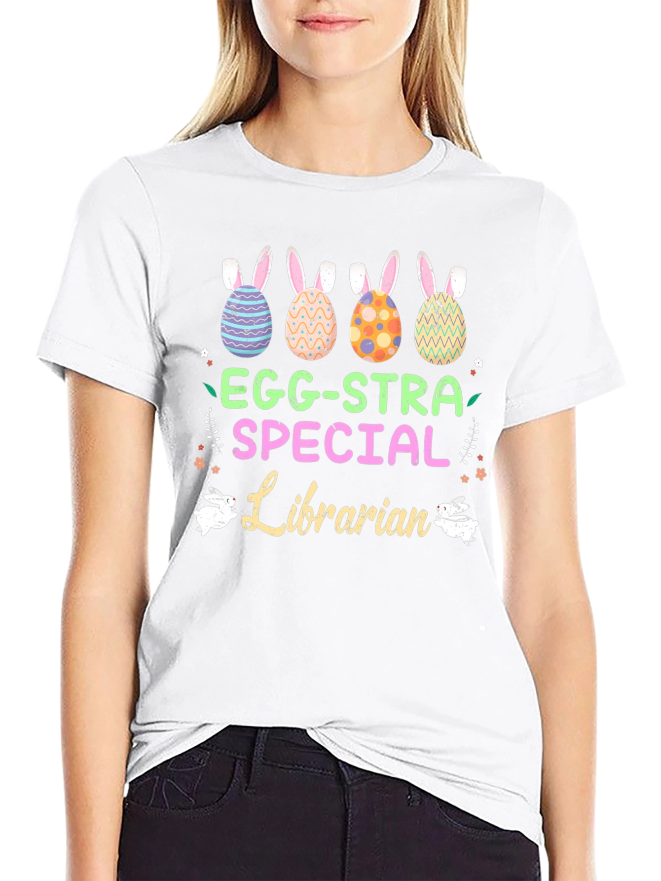Easter Librarian T-Shirt