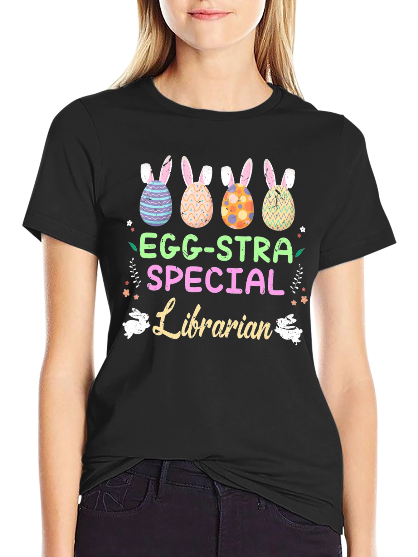 Easter Librarian T-Shirt