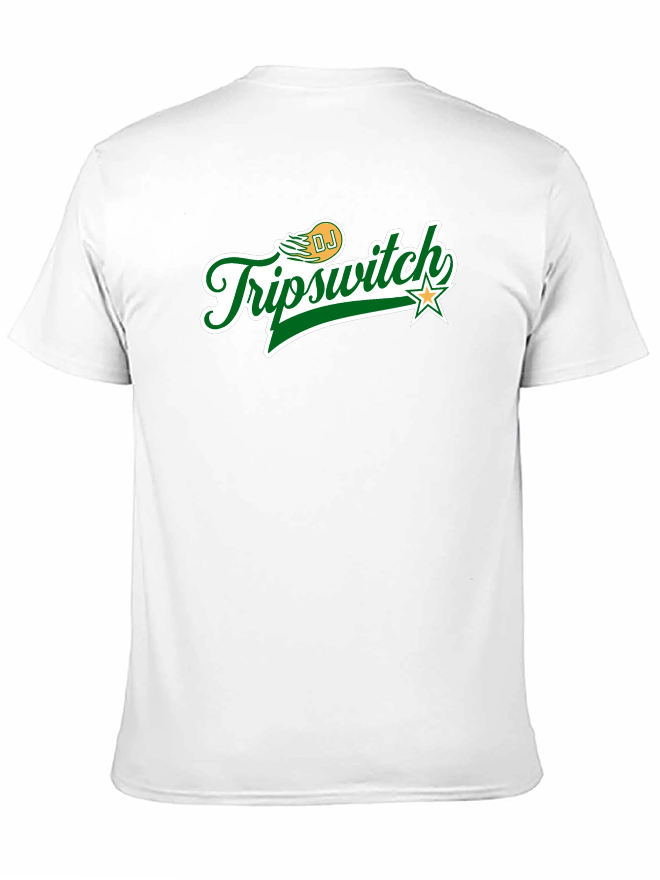 DJ Tripswitch Graphic Tee - Black Cotton Blend