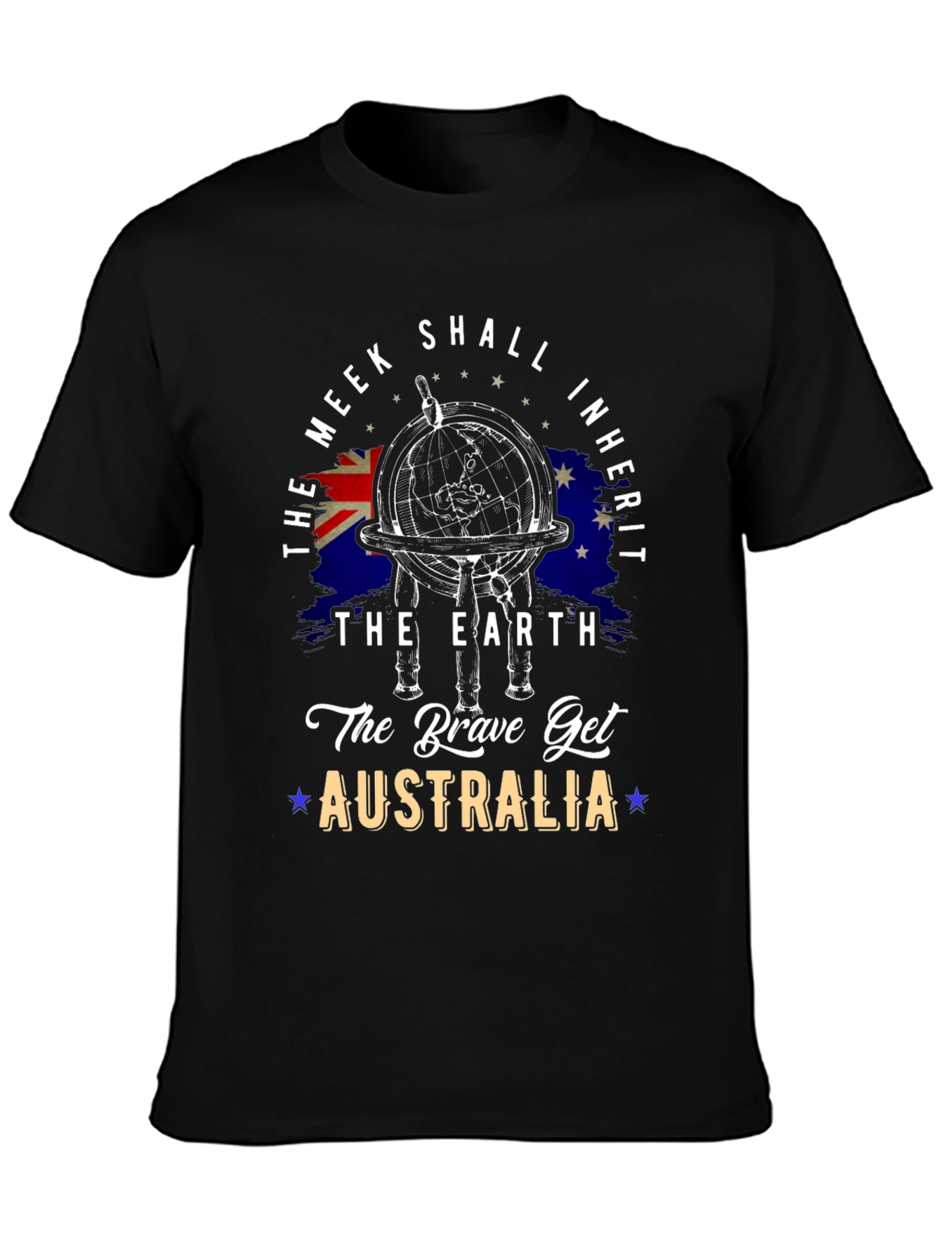 The Meek Shall Inherit Australia Graphic T-Shirt