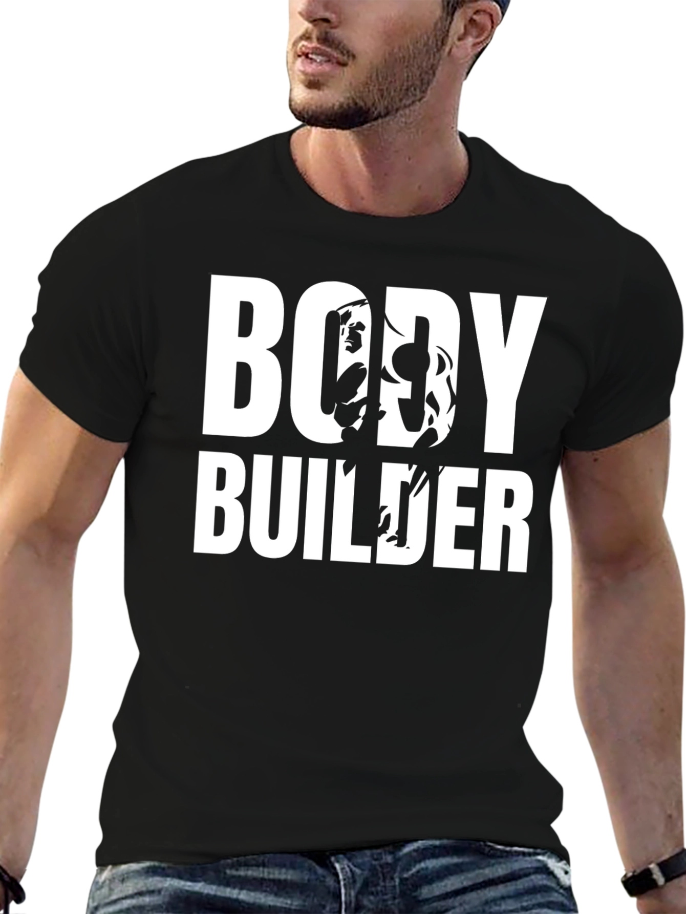 Bodybuilder Graphic Tee - Muscle Fitness Shirt