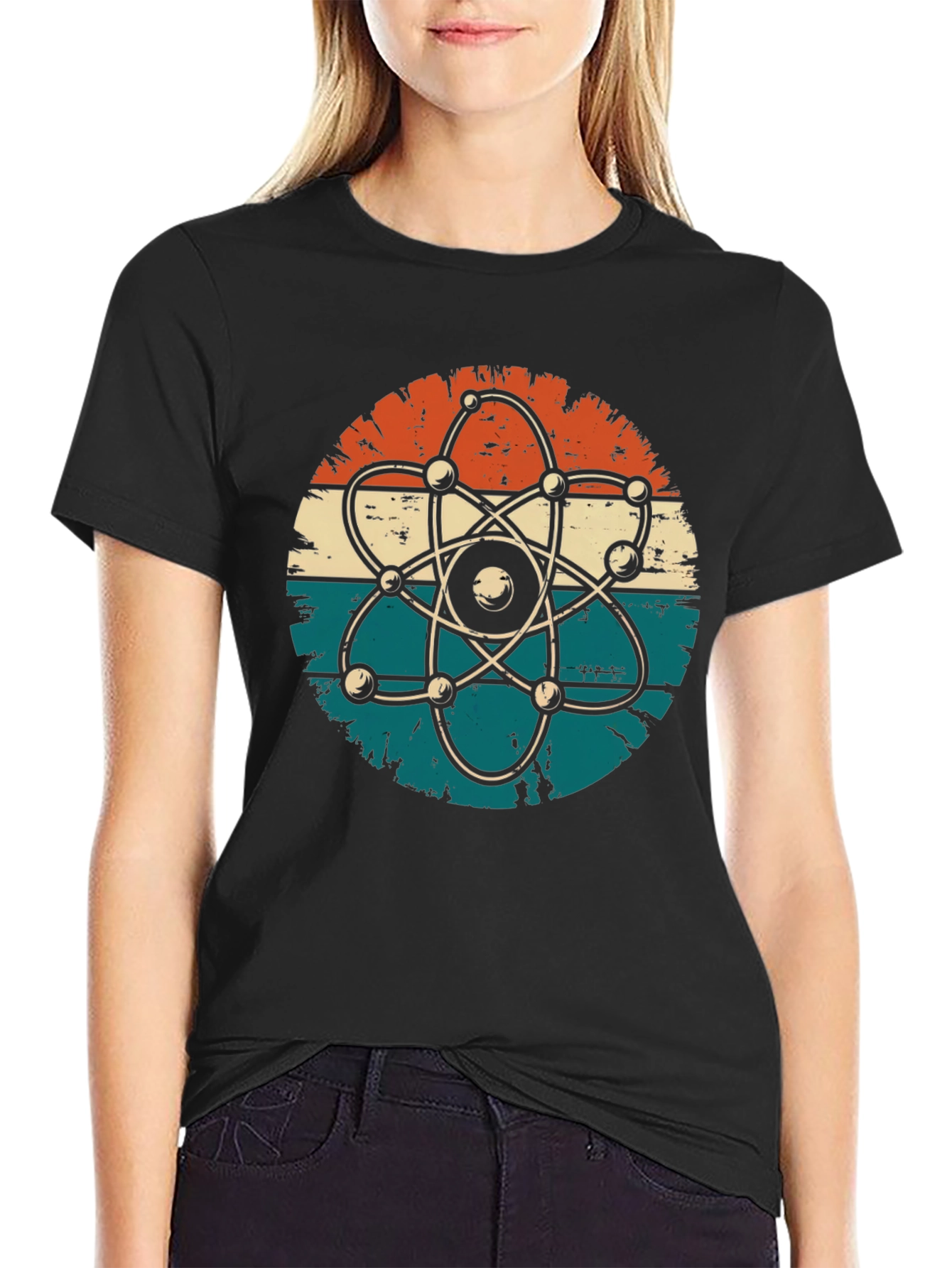 Retro Atom T-Shirt - Science Geek Apparel
