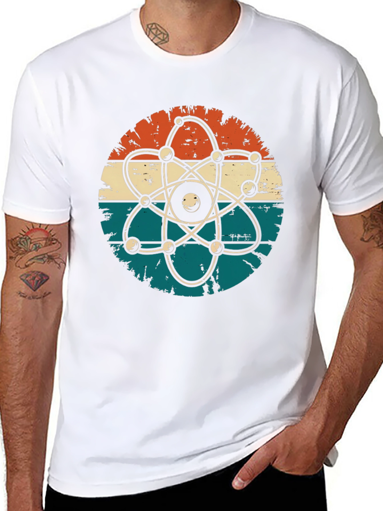 Retro Atom T-Shirt - Science Geek Apparel