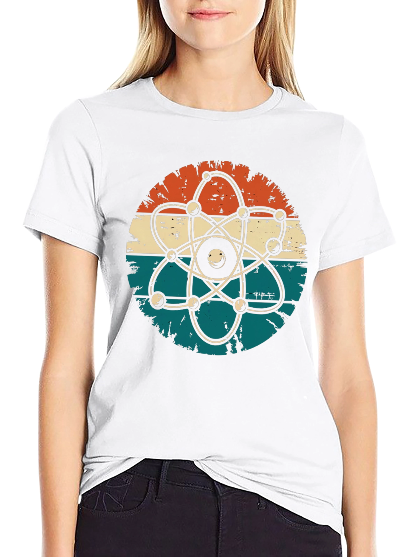 Retro Atom T-Shirt - Science Geek Apparel