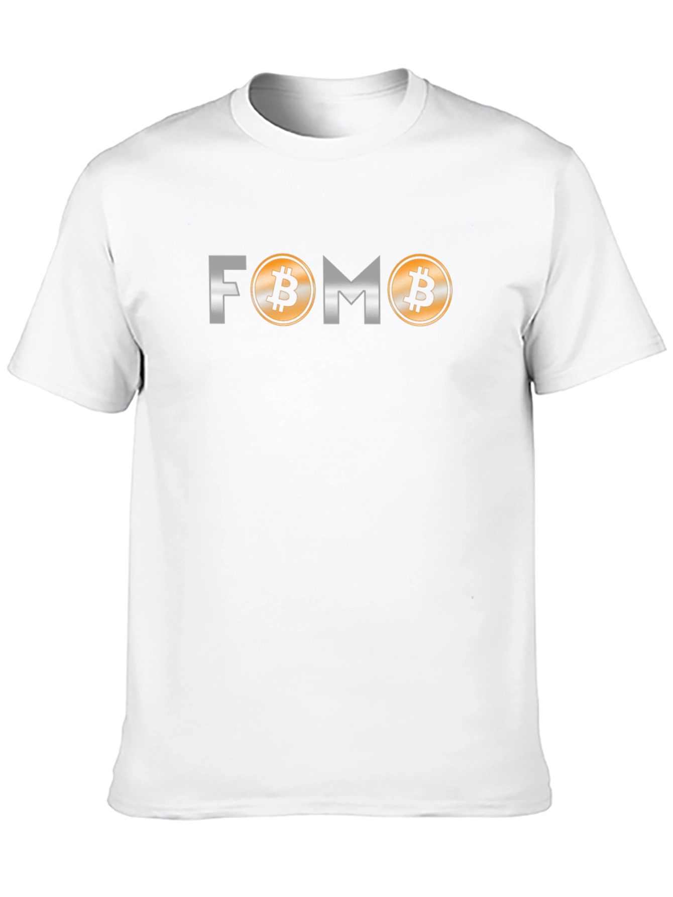FOMO Bitcoin Graphic Tee - Crypto Investor T-Shirt