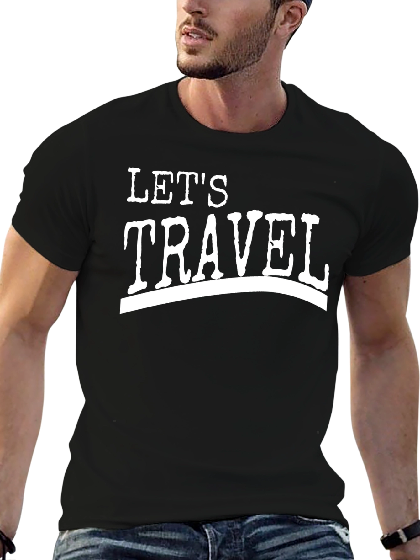 Lets Travel Graphic T-Shirt - Unisex