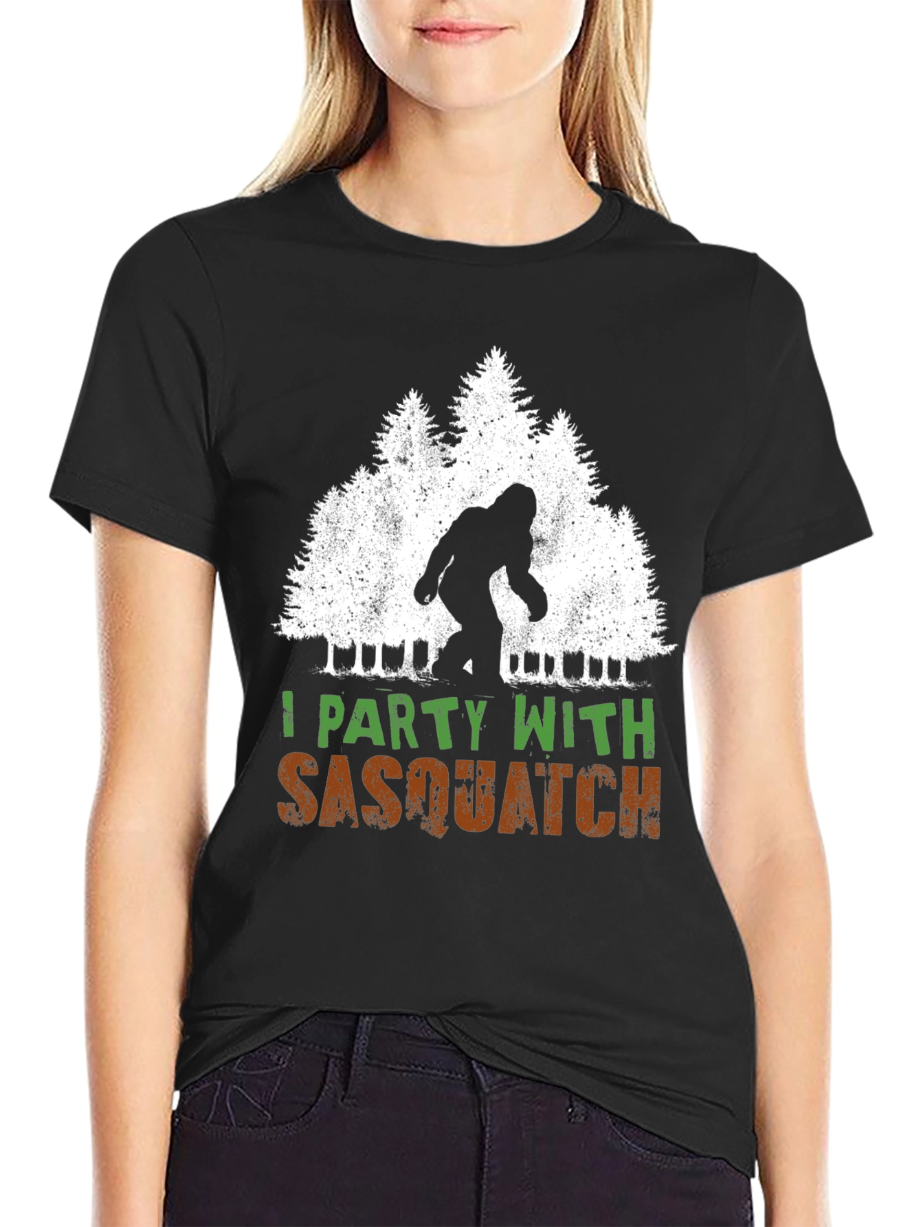 I Party With Sasquatch T-Shirt