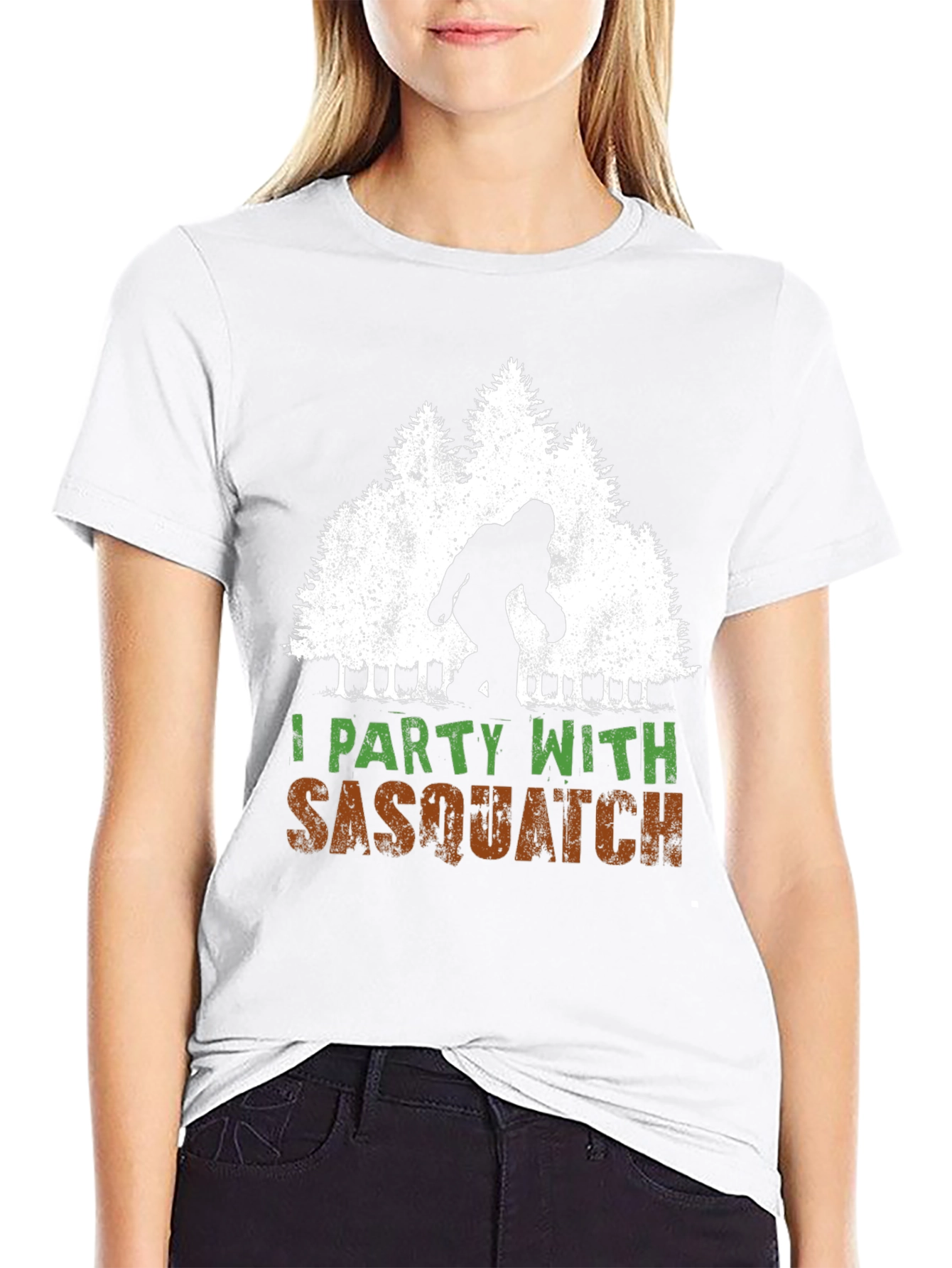 I Party With Sasquatch T-Shirt