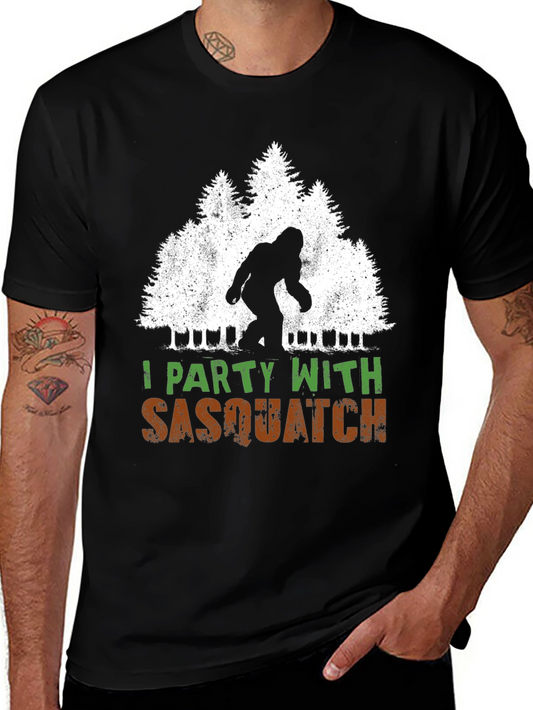 I Party With Sasquatch T-Shirt