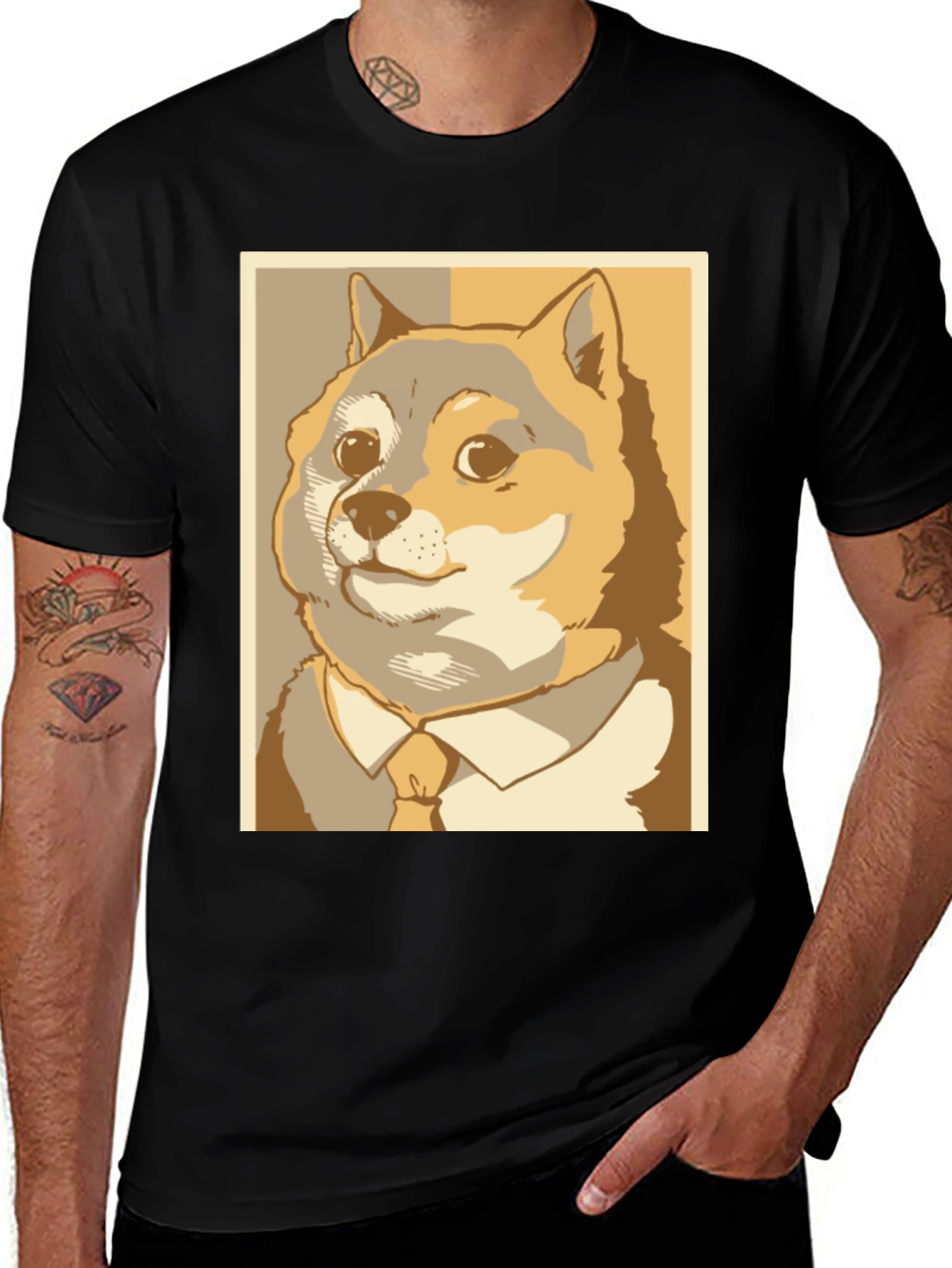 Dog Meme Graphic Tee