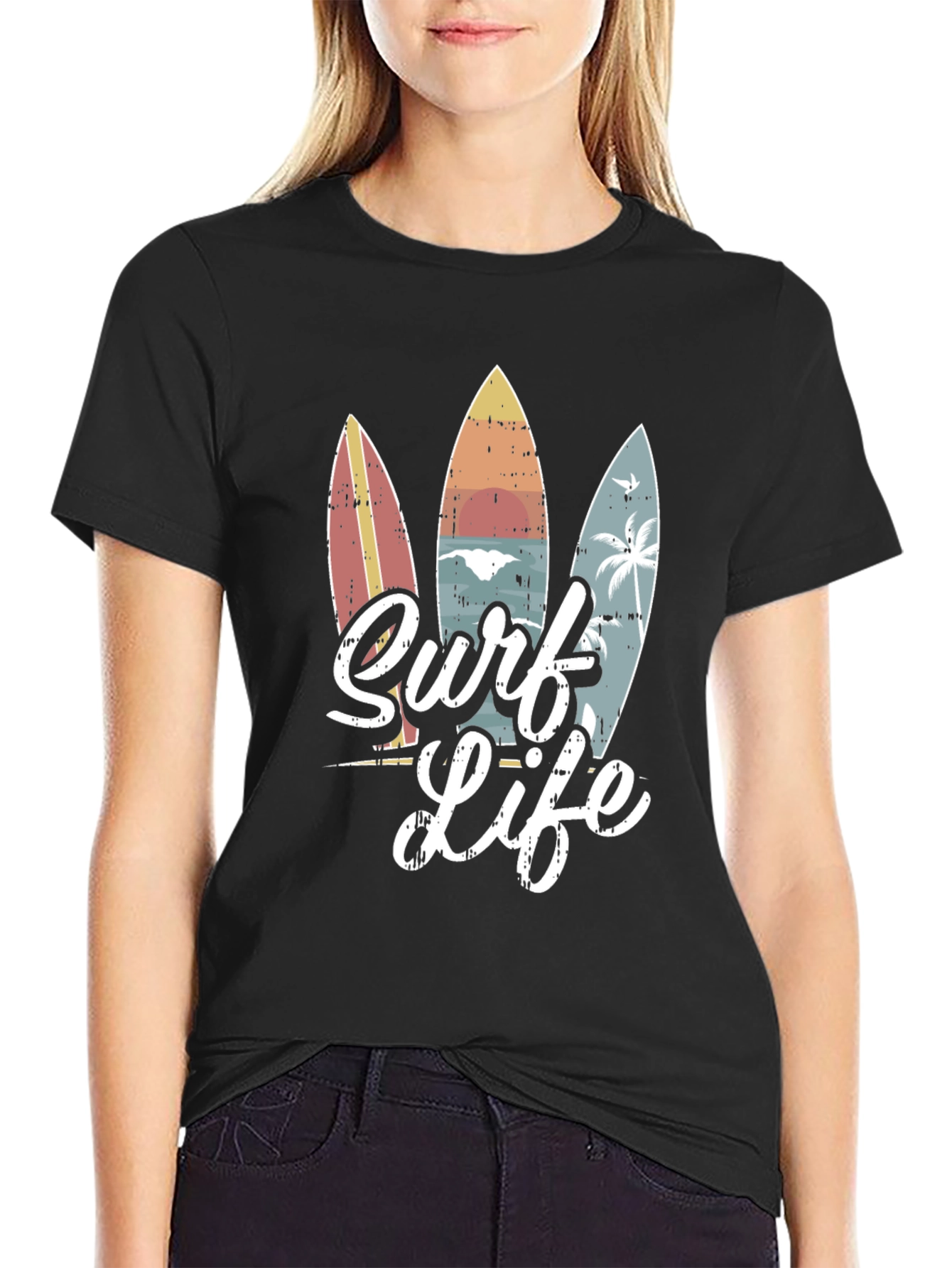Surf Life T-Shirt - Beach Vibes