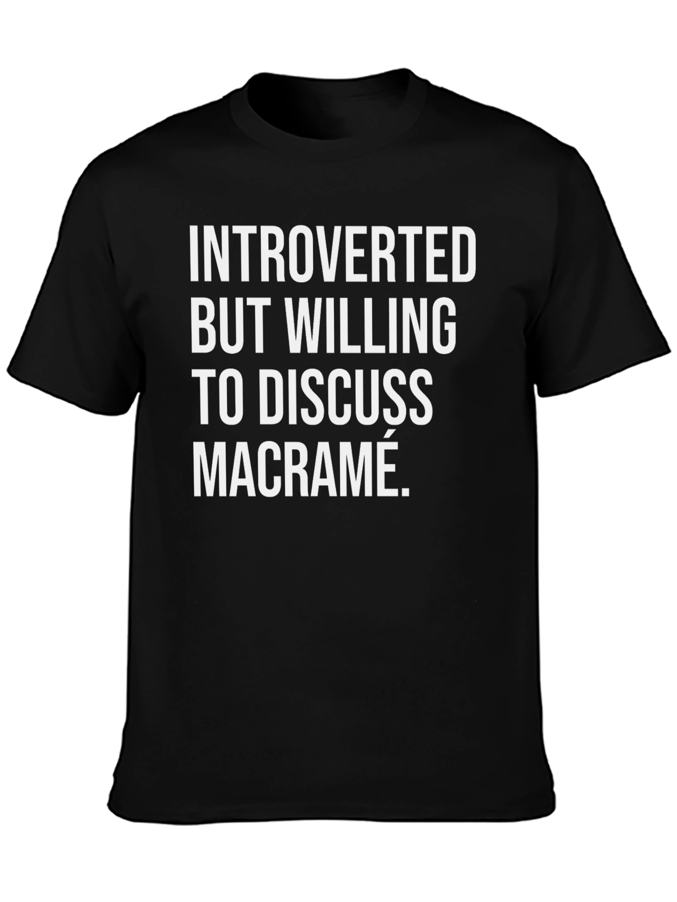 Introverted Macrame T-Shirt
