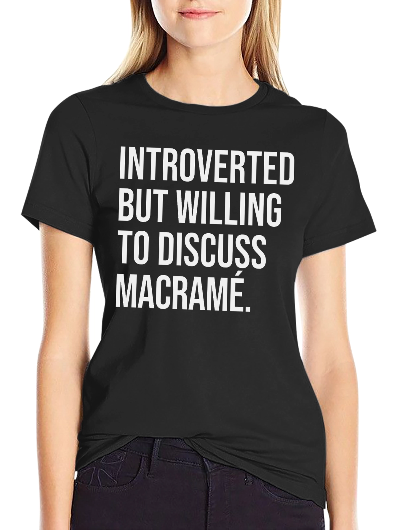Introverted Macrame T-Shirt