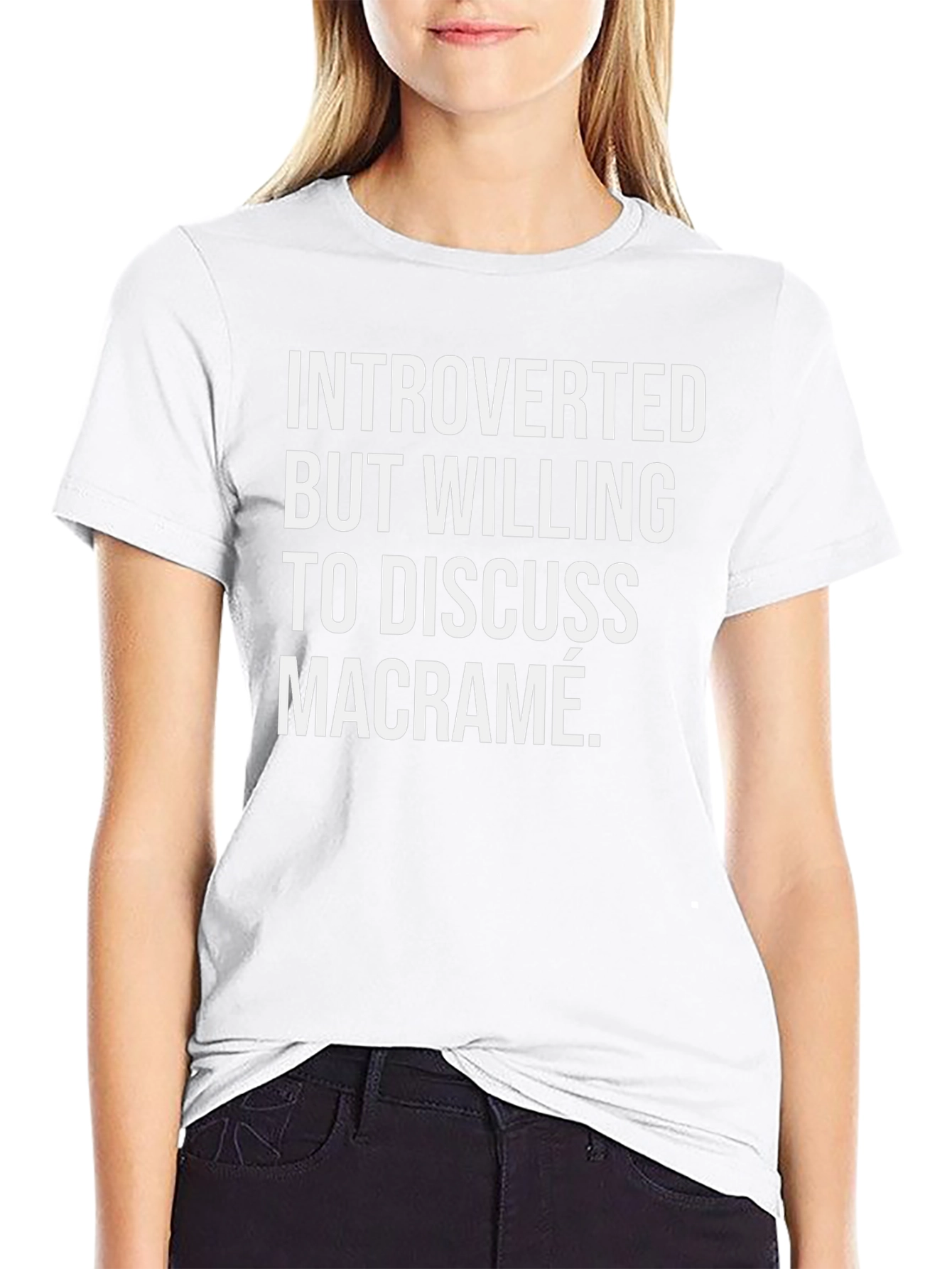 Introverted Macrame T-Shirt