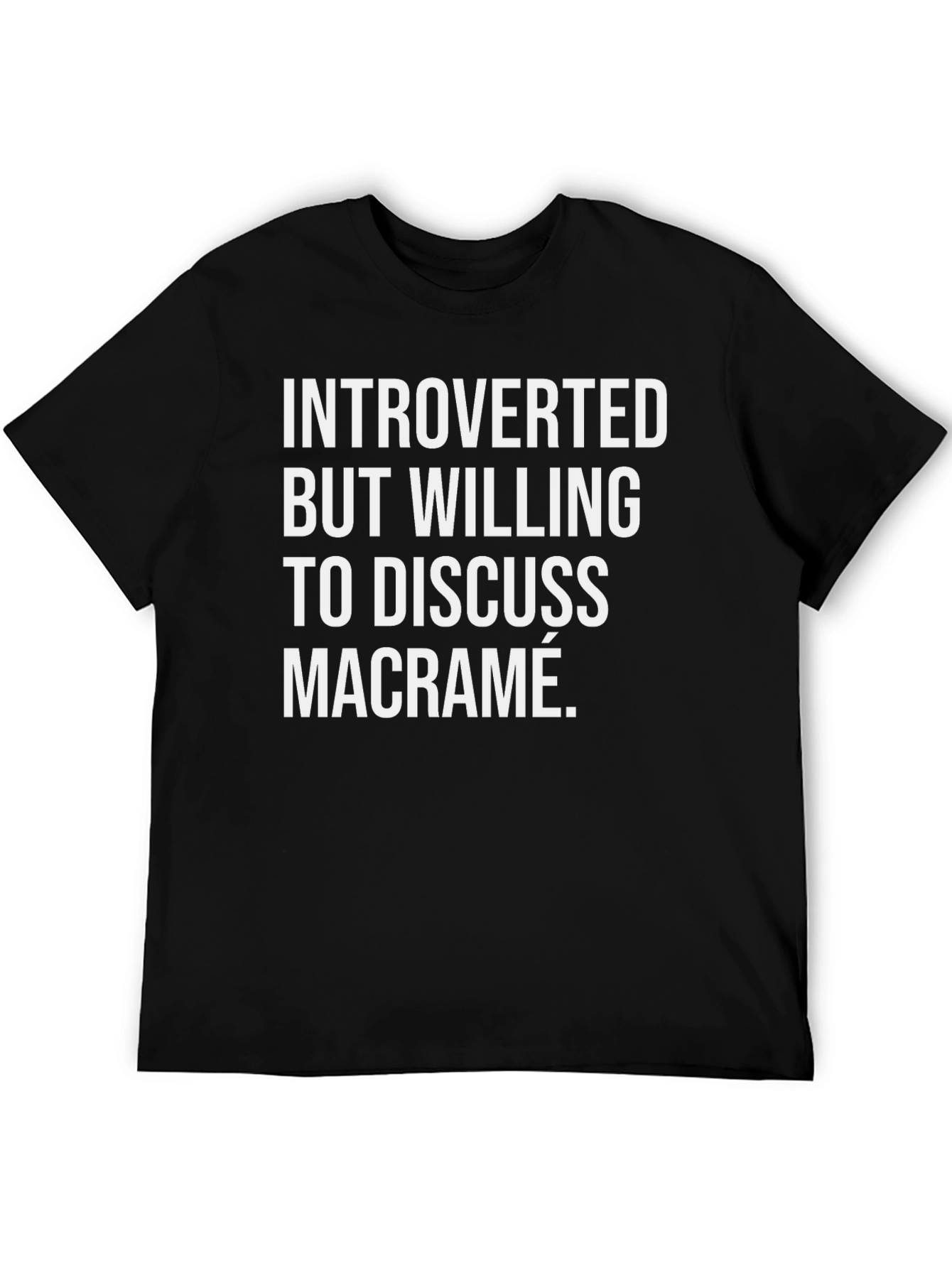 Introverted Macrame T-Shirt