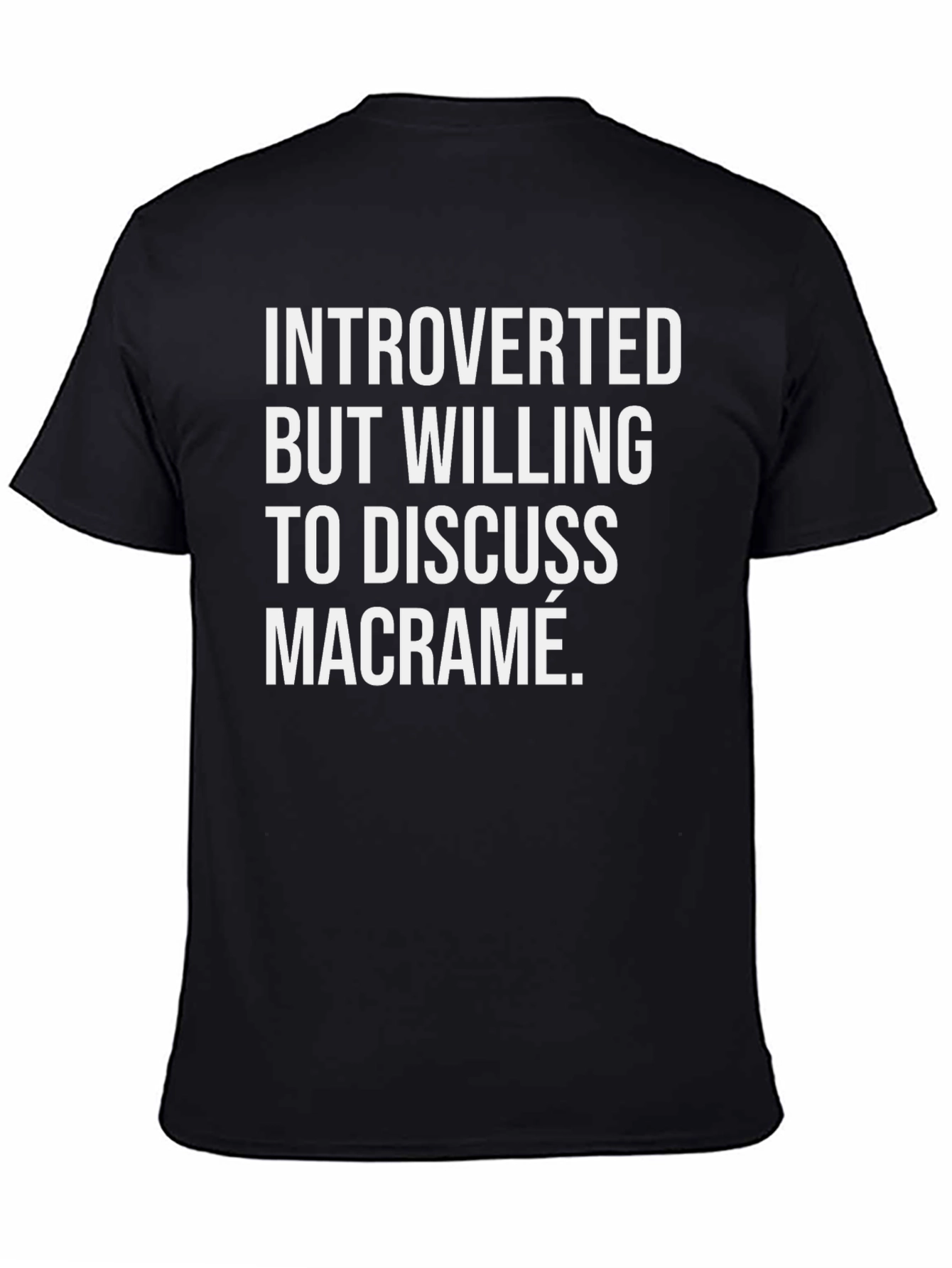Introverted Macrame T-Shirt