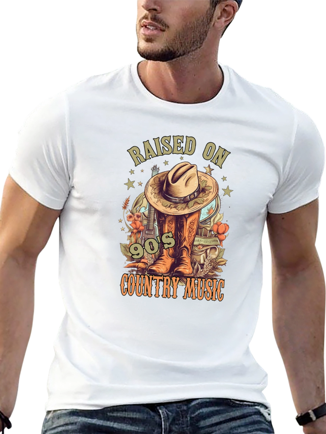 Raised On 90s Country Music T-Shirt