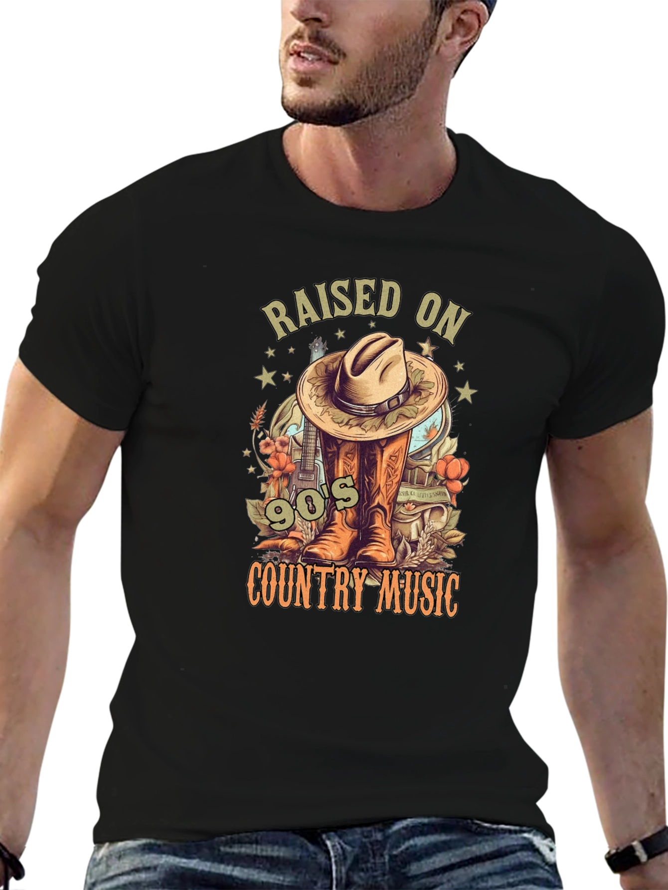 Raised On 90s Country Music T-Shirt