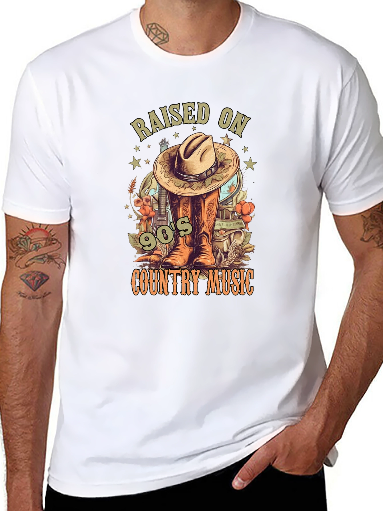 Raised On 90s Country Music T-Shirt