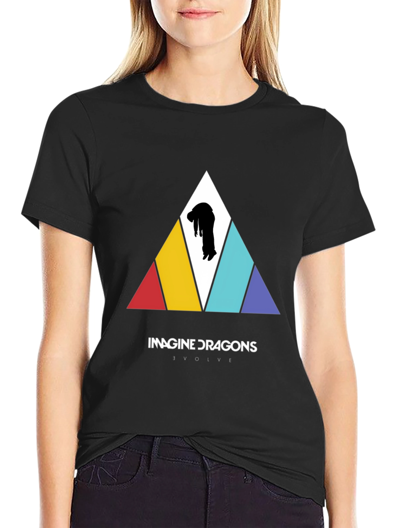 Imagine Dragons Evolve Black Graphic Tee