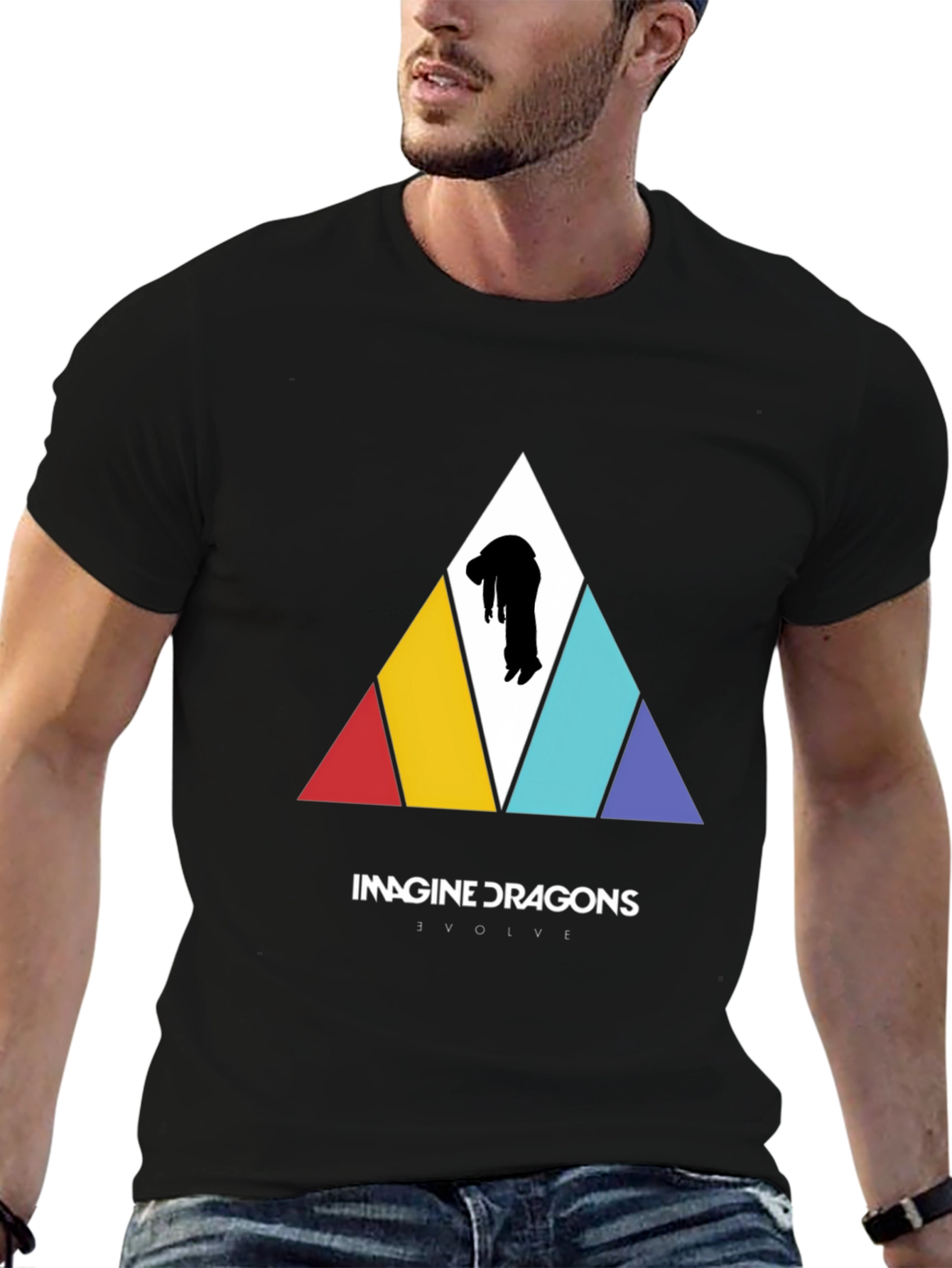 Imagine Dragons Evolve Black Graphic Tee