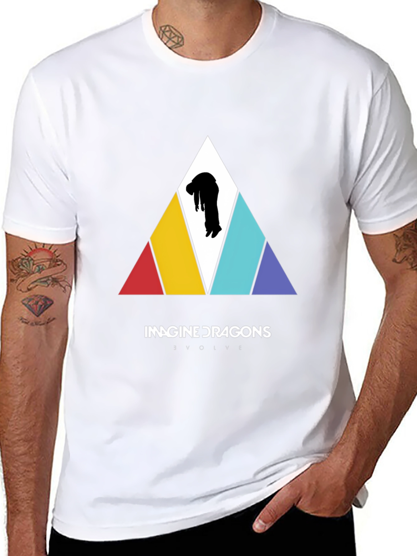 Imagine Dragons Evolve Black Graphic Tee