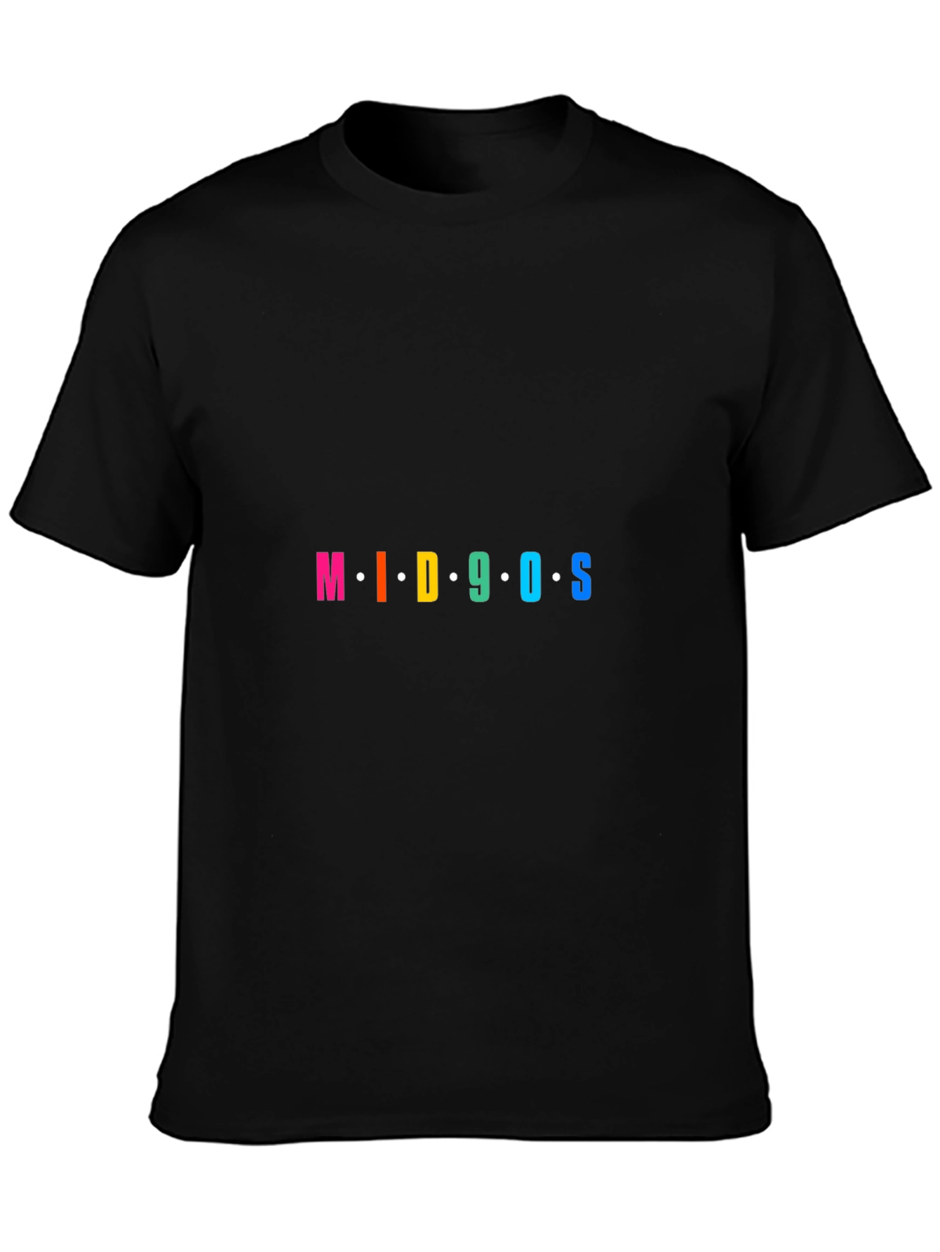 Mid 90s Graphic T-Shirt - Black Tee
