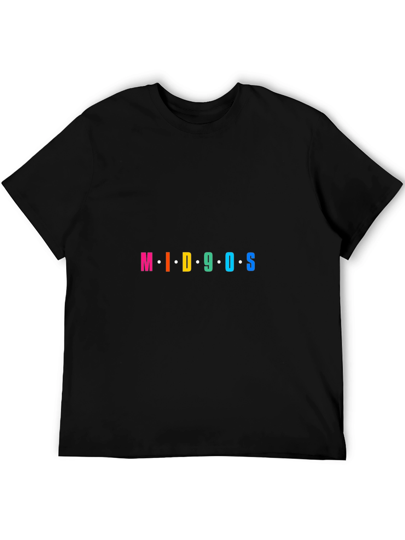 Mid 90s Graphic T-Shirt - Black Tee