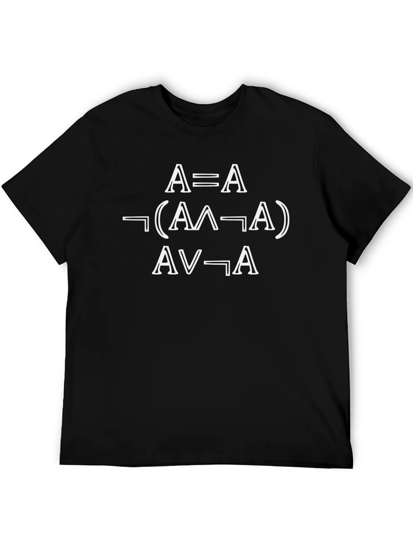 Logic Equations Graphic T-Shirt