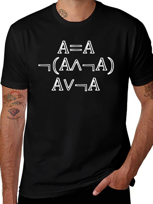 Logic Equations Graphic T-Shirt
