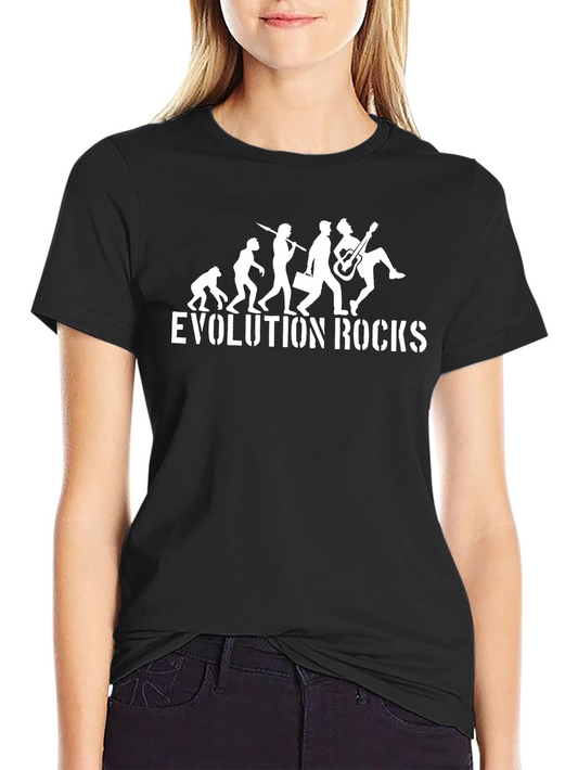 Evolution Rocks Graphic T-Shirt