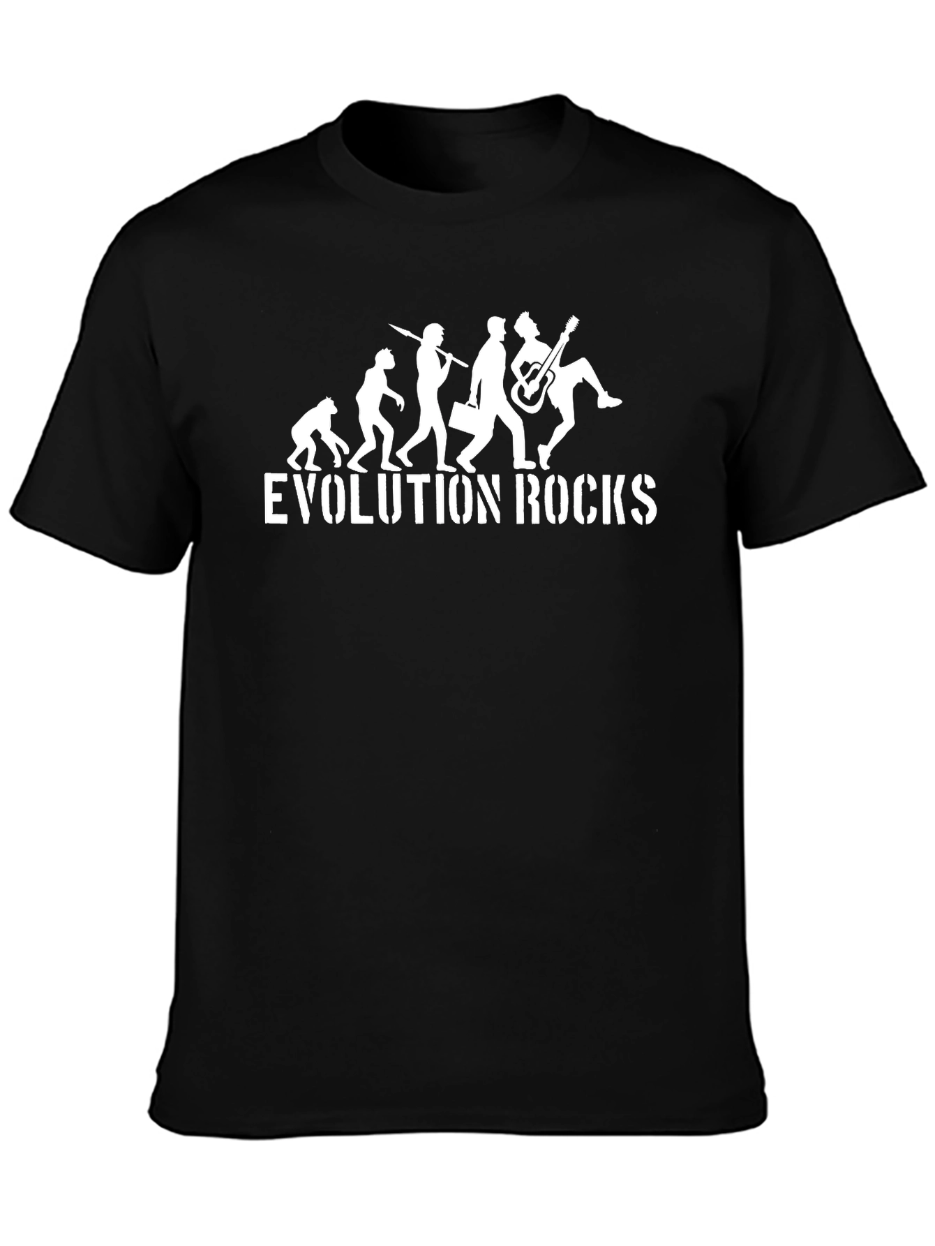 Evolution Rocks Graphic T-Shirt