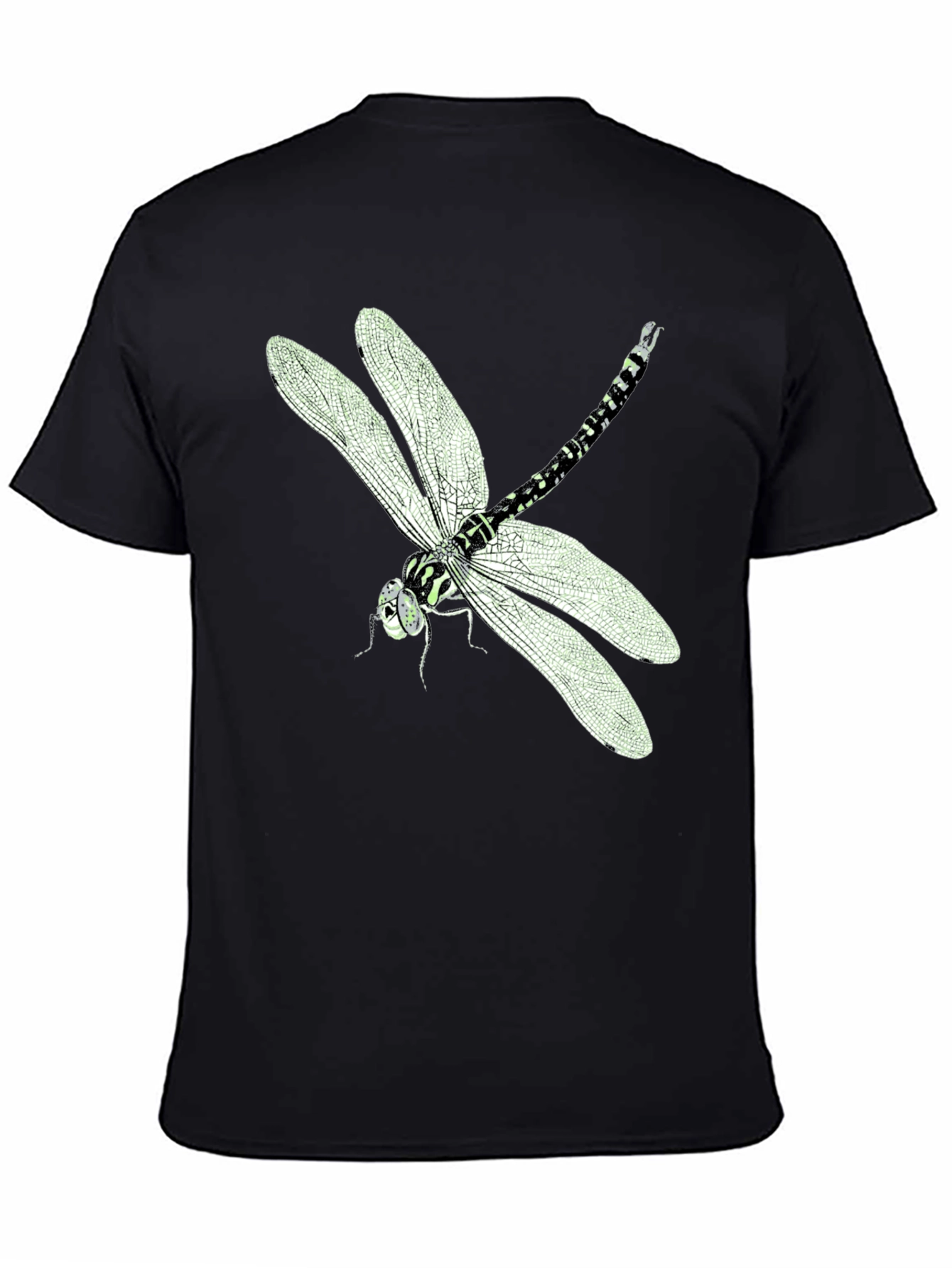 Dragonfly Graphic Black T-Shirt