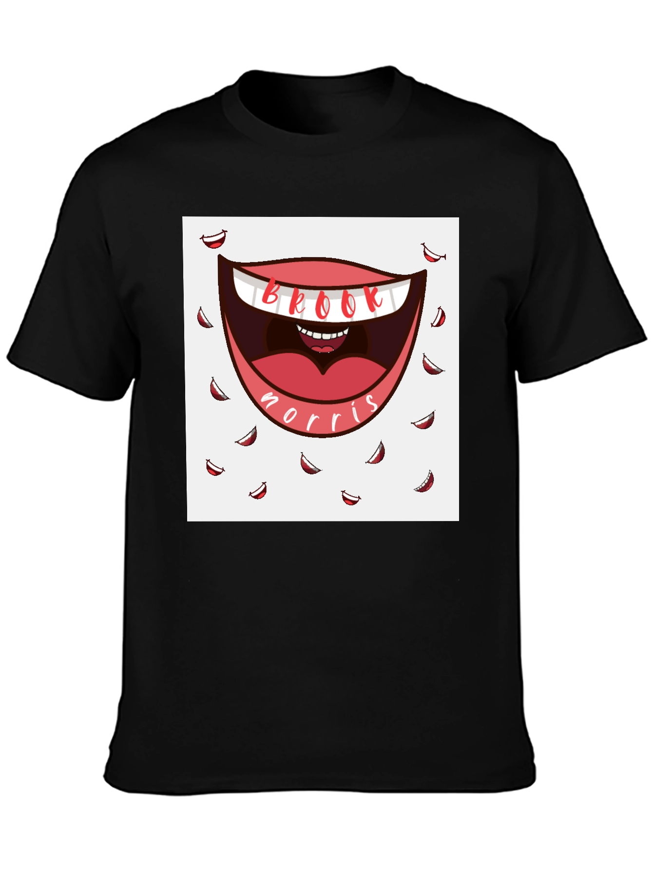Brook Norris Graphic Tee - Unisex Black T-Shirt