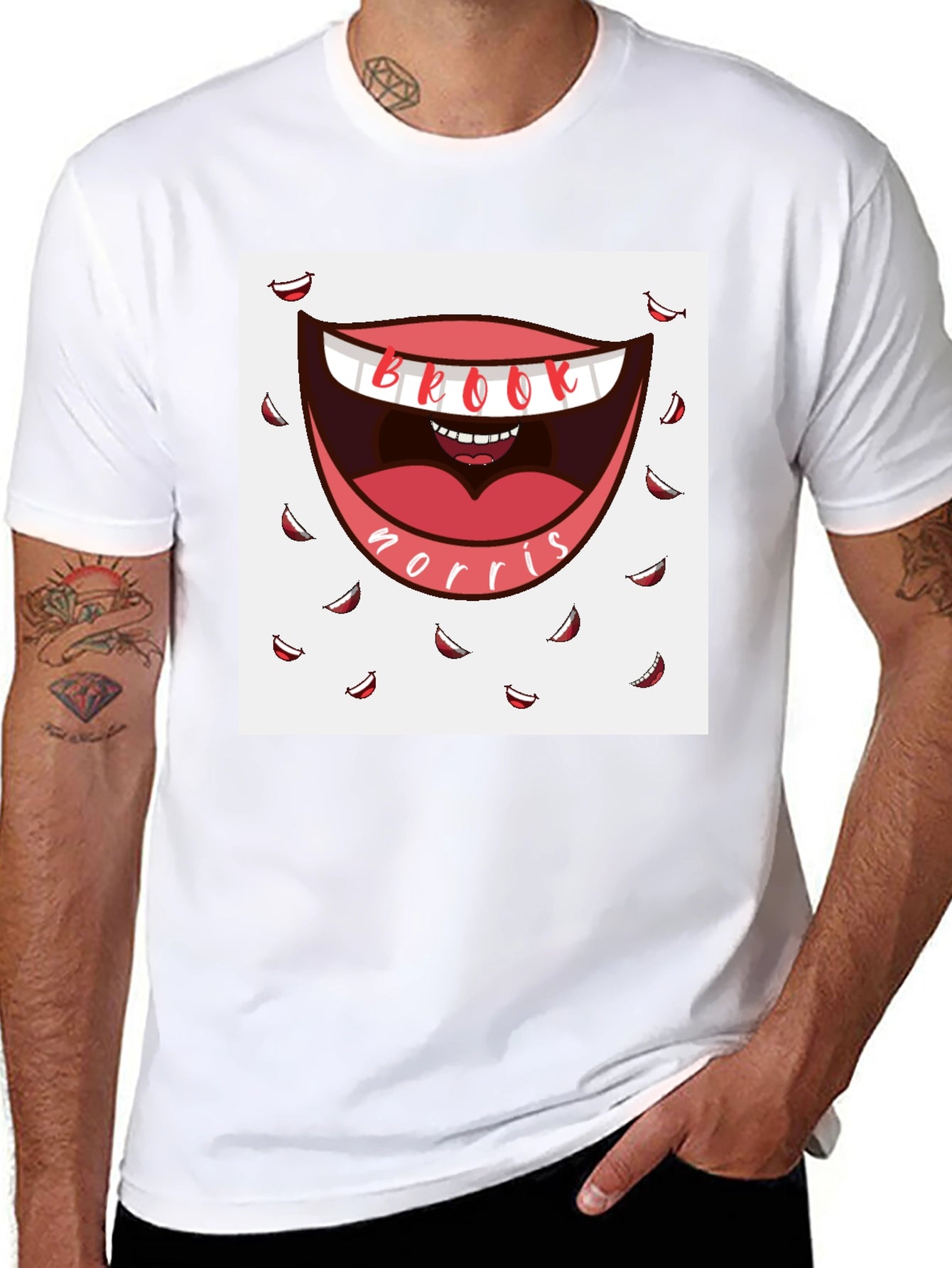 Brook Norris Graphic Tee - Unisex Black T-Shirt