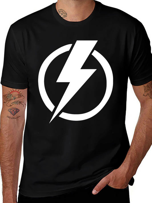 Electric Bolt Black T-Shirt