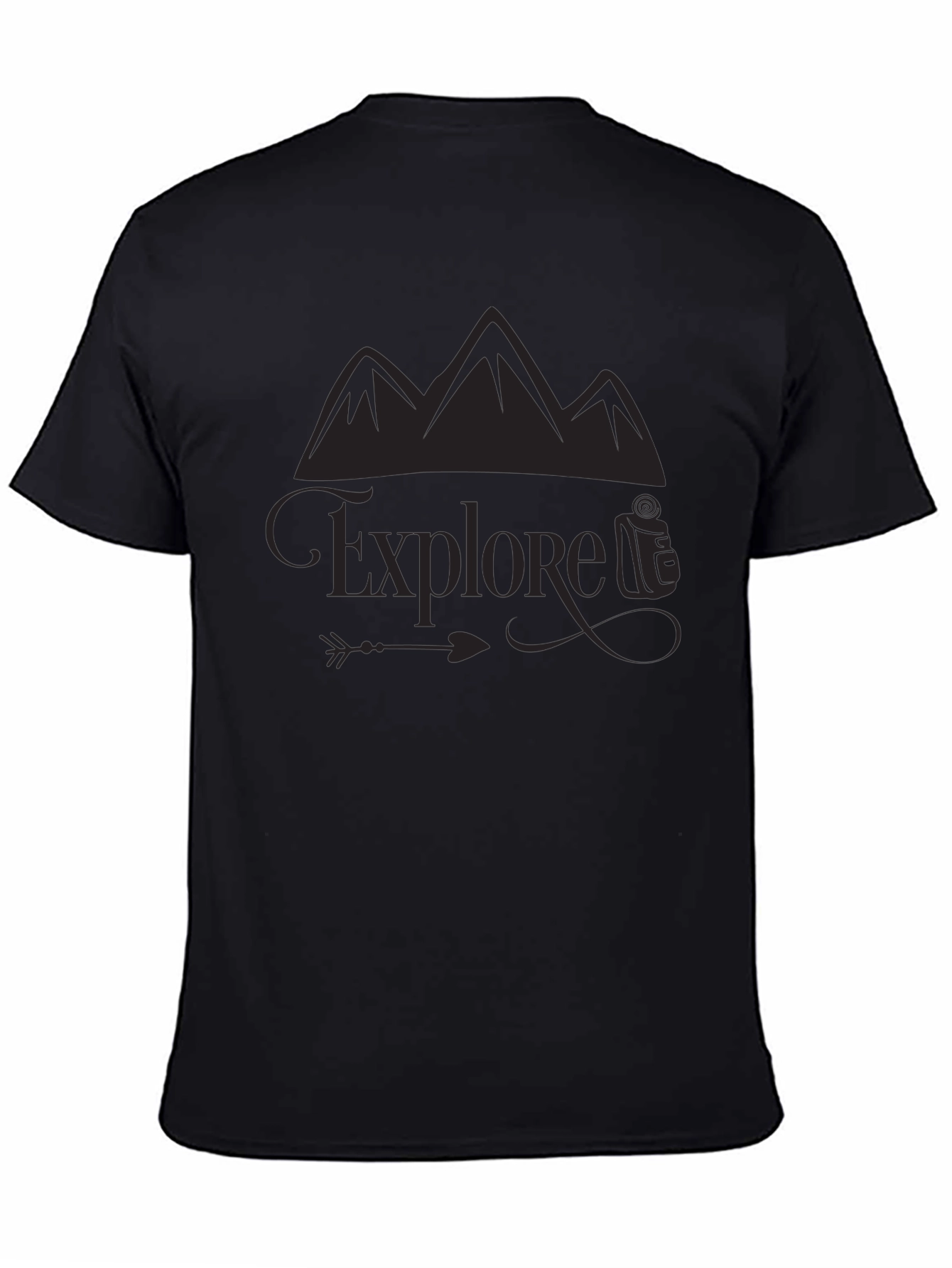 Explore Mountain Graphic Tee - Adventure Awaits!