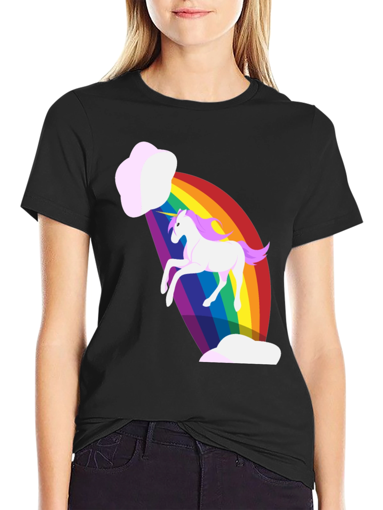 Unicorn Rainbow Graphic Tee