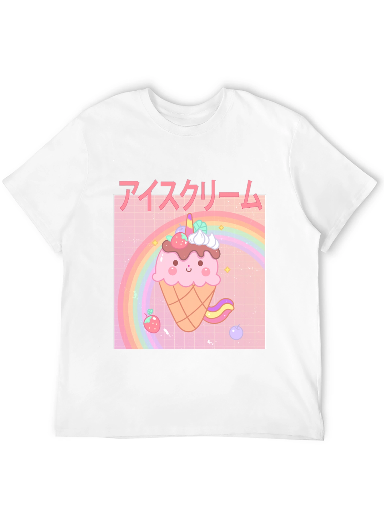 Kawaii Ice Cream T-Shirt - Unique Japanese Style