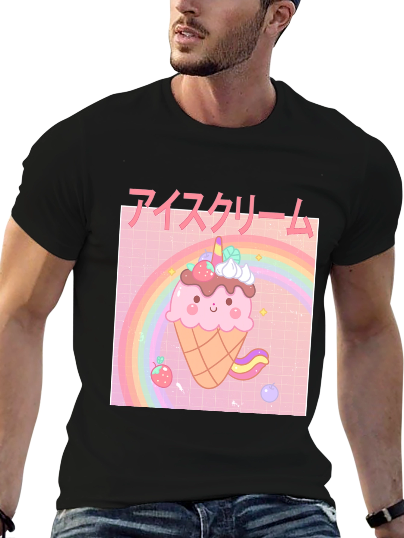 Kawaii Ice Cream T-Shirt - Unique Japanese Style
