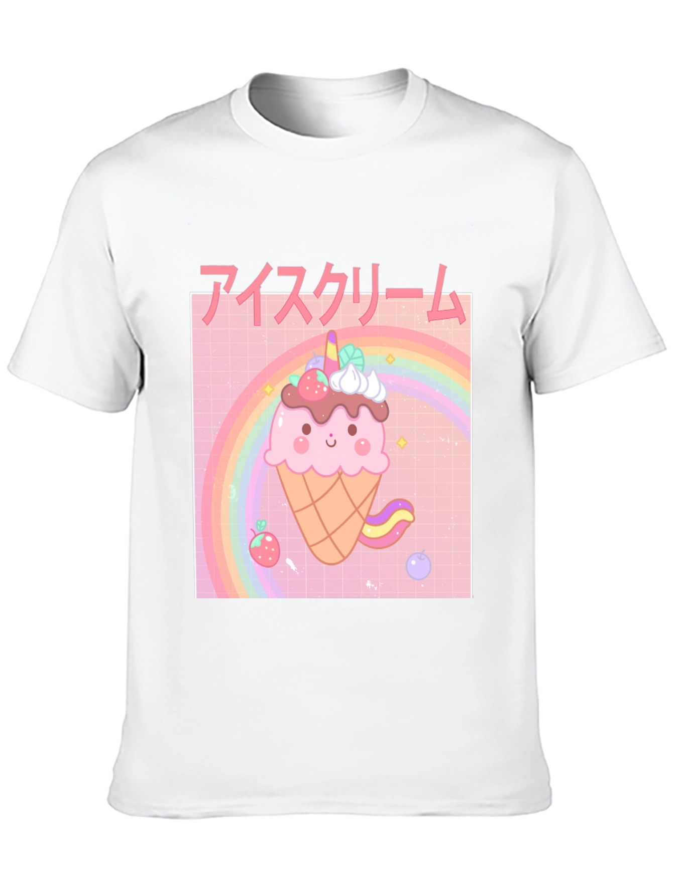 Kawaii Ice Cream T-Shirt - Unique Japanese Style