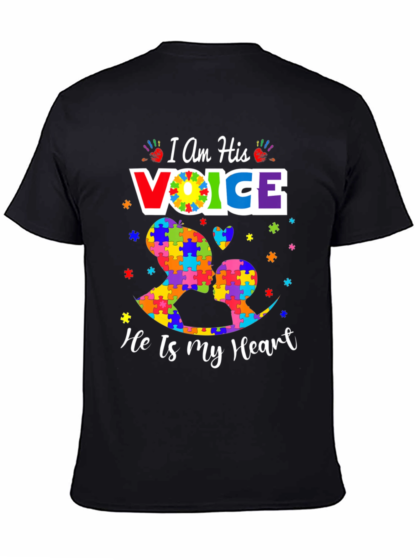 Autism Awareness T-Shirt - I Am His Voice