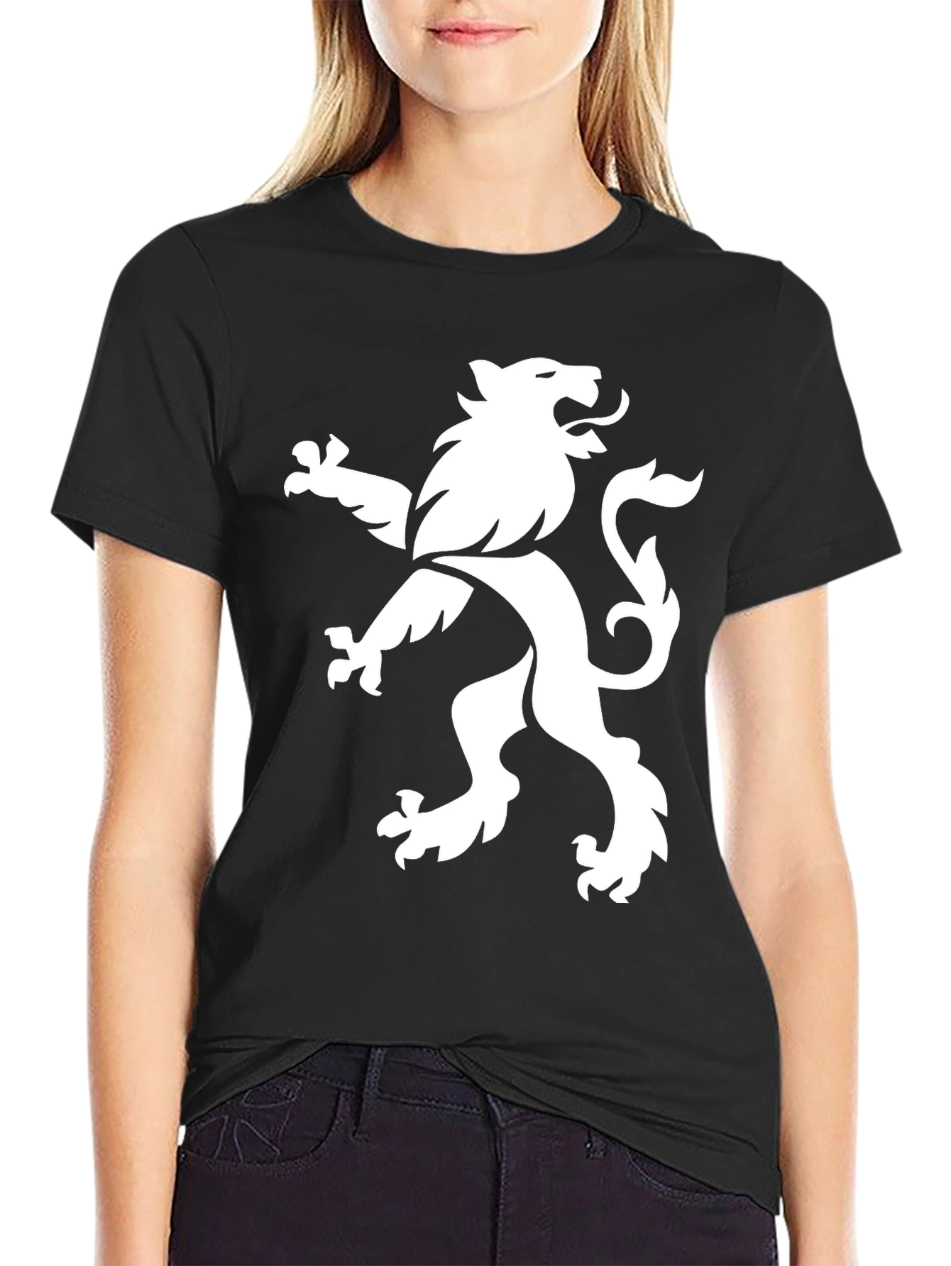 Lion Rampant Graphic Tee - Black