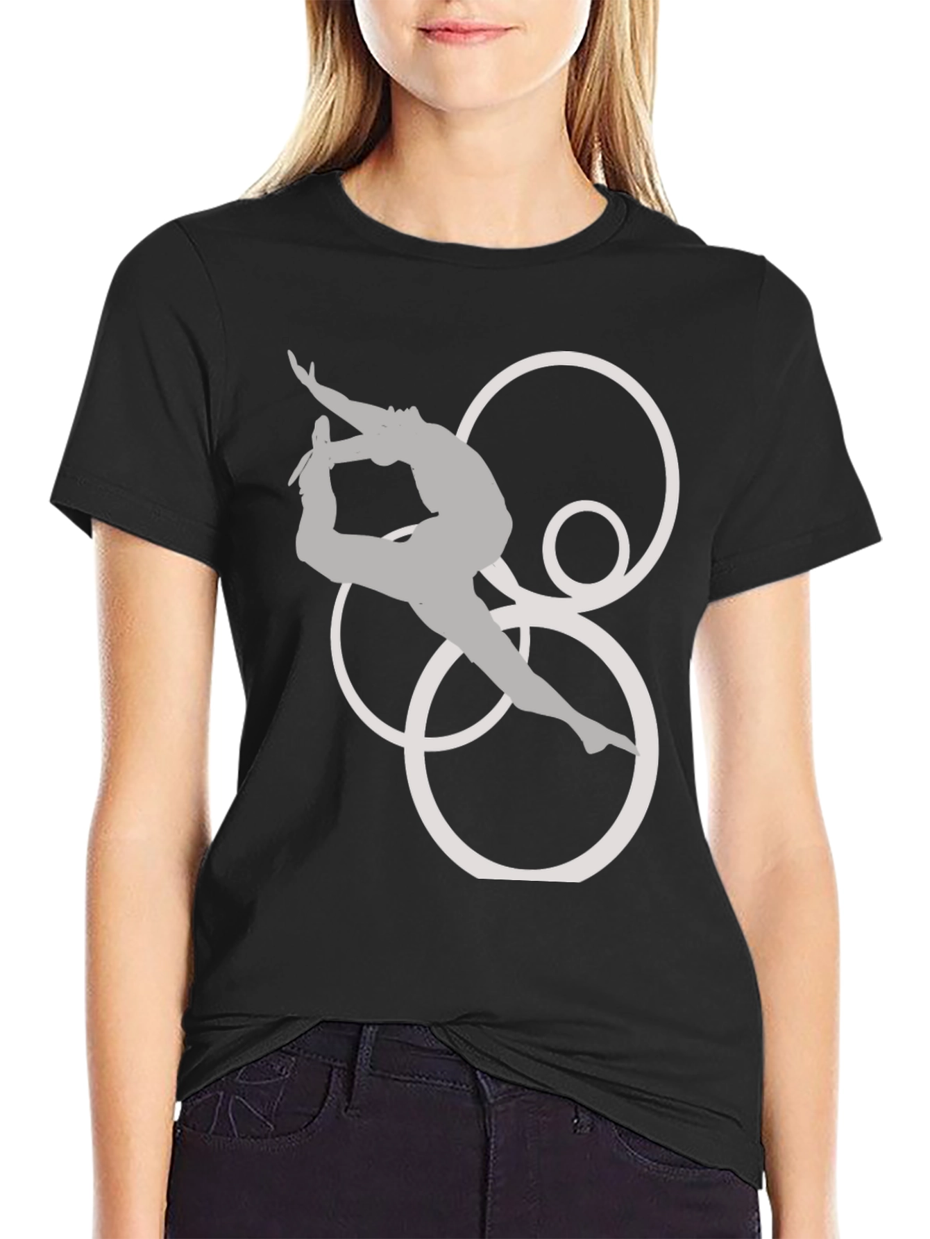 Gymnast Rings Graphic Tee - Stylish Unisex Design