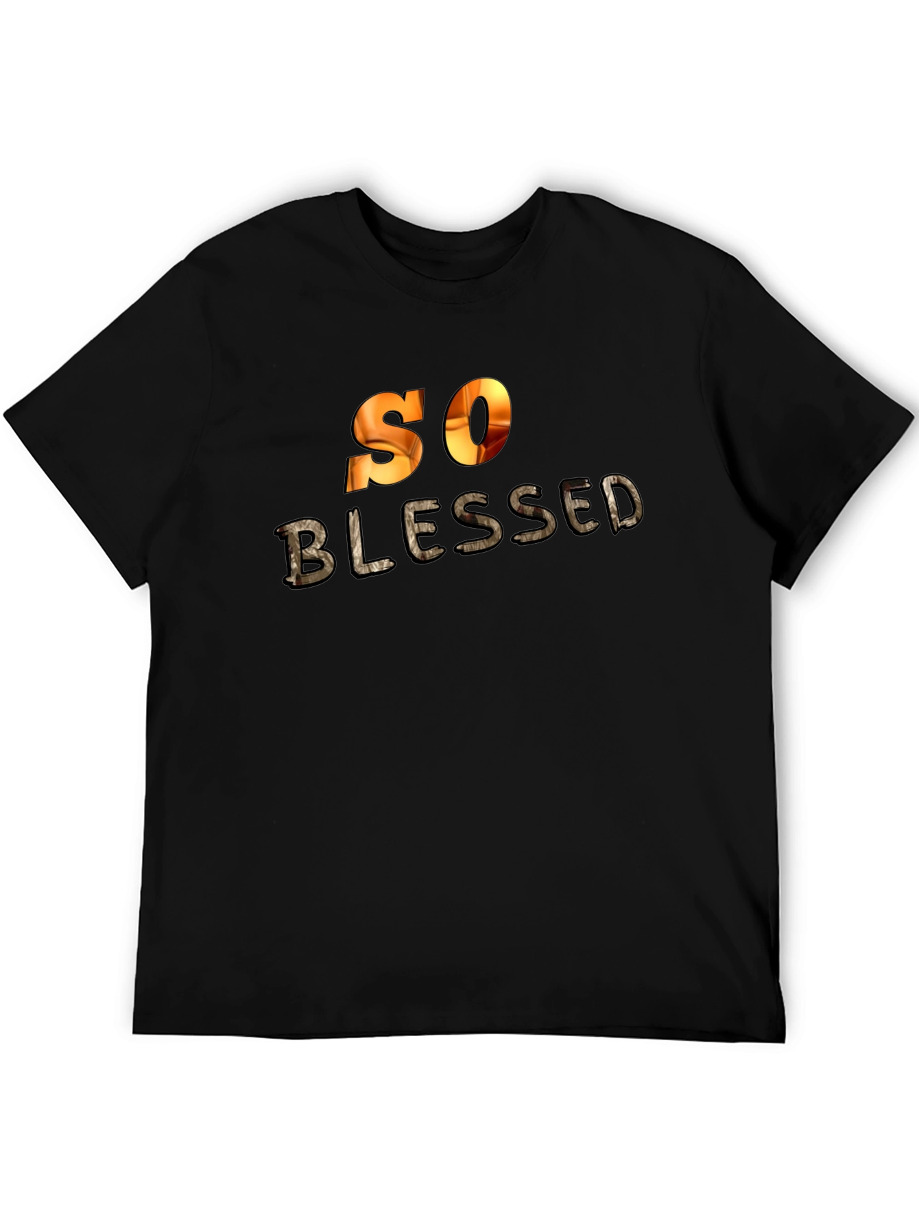 So Blessed Graphic T-Shirt - Stylish Religious Tee