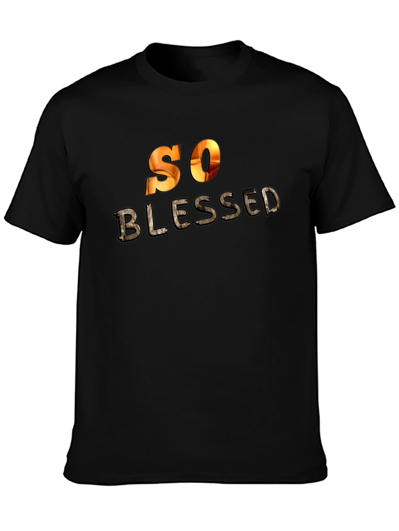 So Blessed Graphic T-Shirt - Stylish Religious Tee