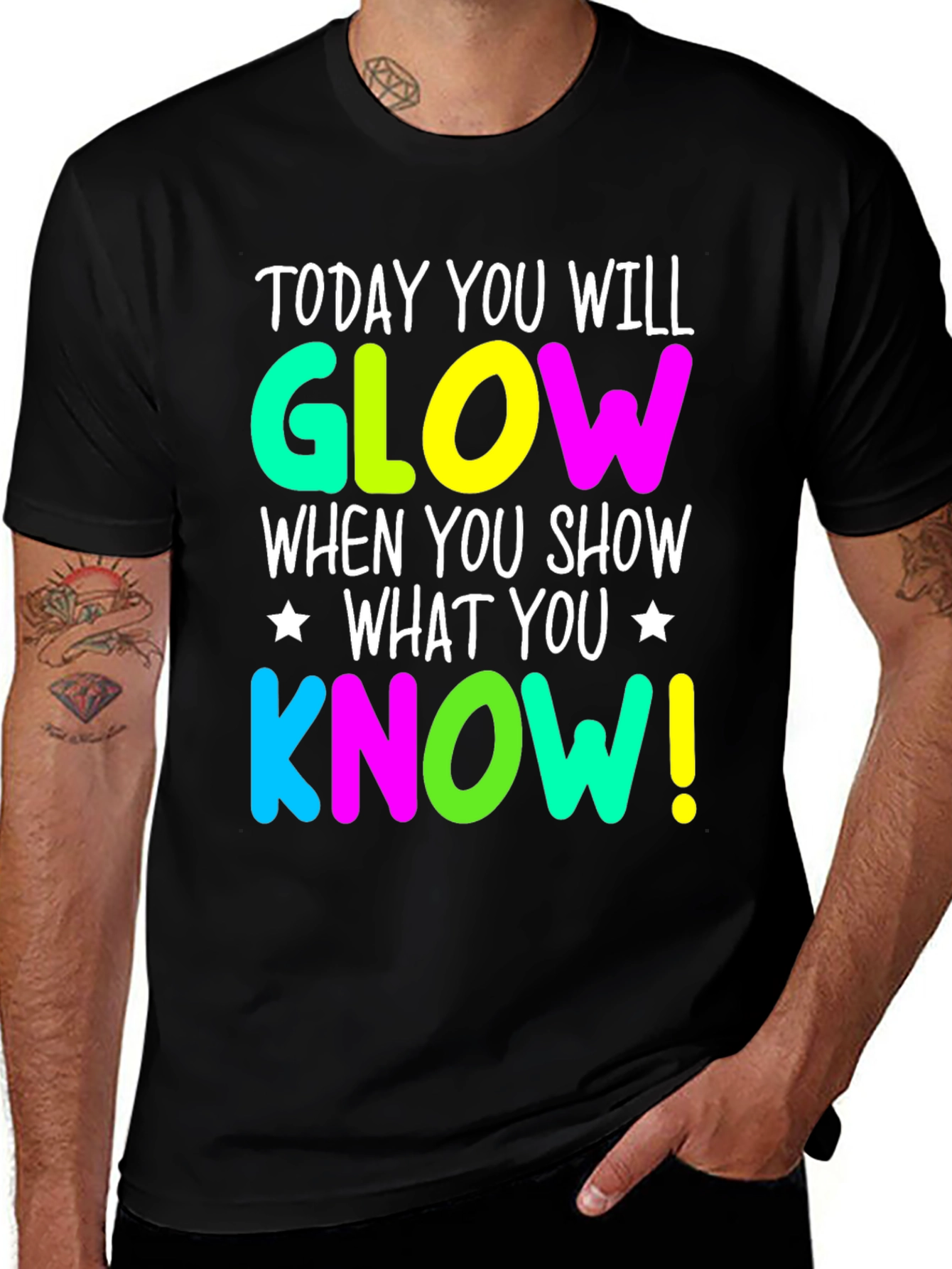 Glow When You Show What You Know T-Shirt