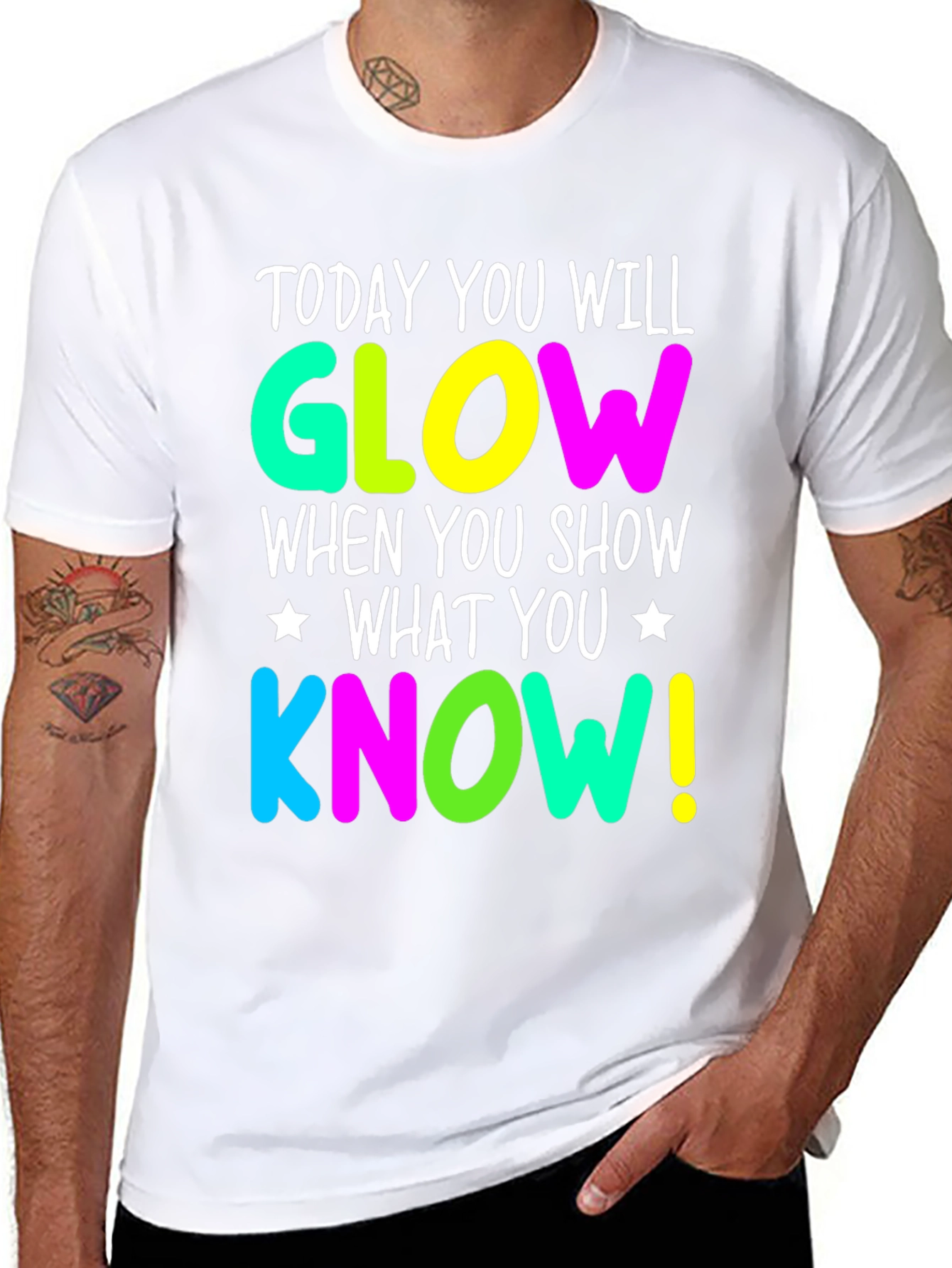 Glow When You Show What You Know T-Shirt