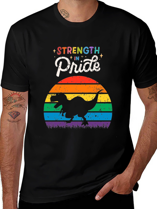 Strength in Pride Dinosaur T-Shirt