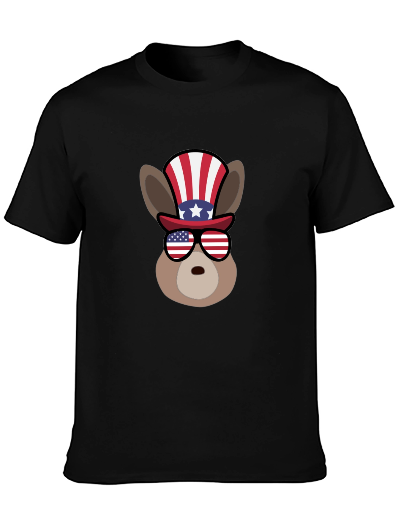 Patriotic Donkey T-Shirt: American Pride